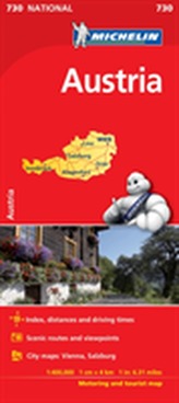  Austria - Michelin National Map 730