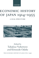  Economic History of Japan: 1600-1900: Economic History of Japan 1914-1955