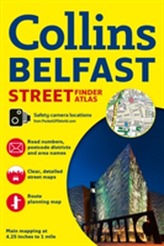  Collins Belfast Streetfinder Colour Atlas
