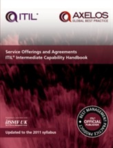  Service offerings and agreements ITIL 2011 intermediate capability handbook (single copy)