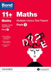  Bond 11+: Maths: Multiple-choice Test Papers