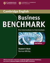  Business Benchmark Pre-intermediate to Intermediate Business Preliminary Student's Book