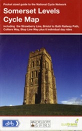  Somerset Levels Cycle Map