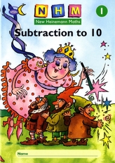  New Heinemann Maths Yr1, Subtraction to 10 Activity Book (8 Pack)