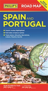  Philip's Spain and Portugal Road Map