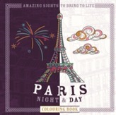  Paris Night & Day Colouring Book
