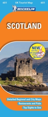  Scotland - Michelin Regional Map 501