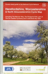  Herefordshire, Worcestershire & North Gloucestershire Cycle Map