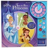  Disney Princess Clock Book
