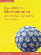  Edexcel GCSE (9-1) Mathematics - Access to Foundation Workbook: Number (Pack of 8)
