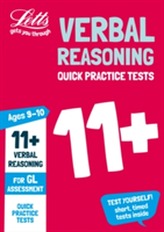  11+ Verbal Reasoning Quick Practice Tests Age 9-10 for the GL Assessment tests