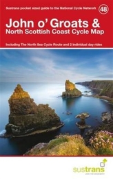  John O'groats & North Scottish Coast Cycle Map 48