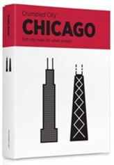  Chicago Crumpled City Map