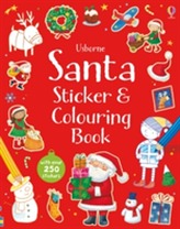  Santa Sticker and Colouring Book