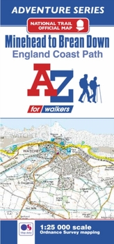  England Coast Path Minehead to Brean Adventure Map