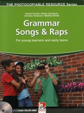  Grammar Songs & Raps (book , Audio CD , CD ROM)
