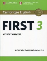  Cambridge English First 3 Student's Book without Answers