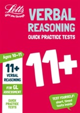  11+ Verbal Reasoning Quick Practice Tests Age 10-11 for the GL Assessment tests