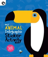  My Animal Infographic Sticker Activity Book