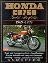  Honda CB750 Gold Portfolio, 1969-78
