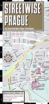  Streetwise Prague Map - Laminated City Center Street Map of Prague, Czech-Republic