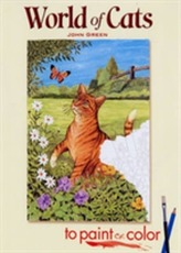  World of Cats to Paint or Color