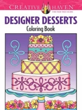  Creative Haven Designer Desserts Coloring Book