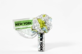  New York Crumpled City Map