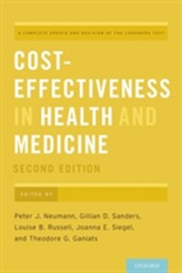  Cost-Effectiveness in Health and Medicine