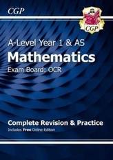  New A-Level Maths for OCR: Year 1 & AS Complete Revision & Practice with Online Edition