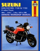  Suzuki Gs/GSX1000, 1100 & 1150 4-Valve Fours (79 - 88)