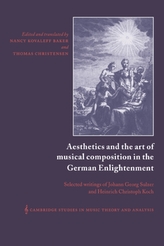  Aesthetics and the Art of Musical Composition in the German Enlightenment