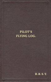  W/Cdr Robert Stanford Tuck Facsimile Flying Log Book