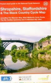  Shropshire, Staffordshire & The Black Country Cycle Map