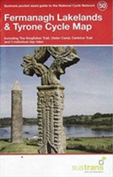  Fermanagh Lakelands & Tyrone Cycle Map 50