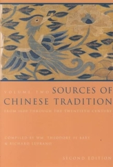  Sources of Chinese Tradition