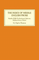 The Index of Middle English Prose