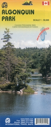  Algonquin Province Park (Ontario) canoe routes