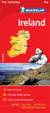  Ireland - Michelin National Map 712