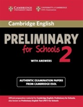  Cambridge English Preliminary for Schools 2 Student's Book with Answers