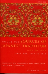  Sources of Japanese Tradition, Abridged