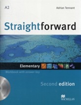  Straightforward 2nd Edition Elementary Level Workbook with key & CD