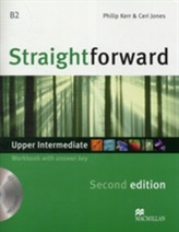  Straightforward 2nd Edition Upper Intermediate Level Workbook with key & CD Pack