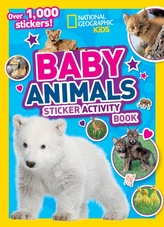  National Geographic Kids Baby Animals Sticker Activity Book