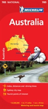  Australia - Michelin National Map 785