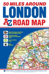 50 Miles Around London Road Map