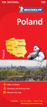  Poland - Michelin National Map 720