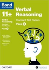  Bond 11+: Verbal Reasoning: Standard Test Papers