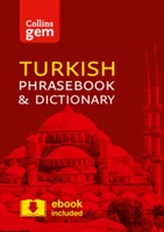  Collins Turkish Phrasebook and Dictionary Gem Edition