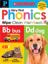  Wipe-Clean Workbook: Pre-K Very First Phonics (Scholastic Early Learners)